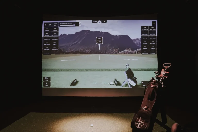 Golfsimulaattori Launtsissa
